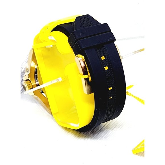 Invicta Pro Diver Men 50mm Stainless Steel Gold Black Chronograph Quartz Watch - Picture 11 of 16